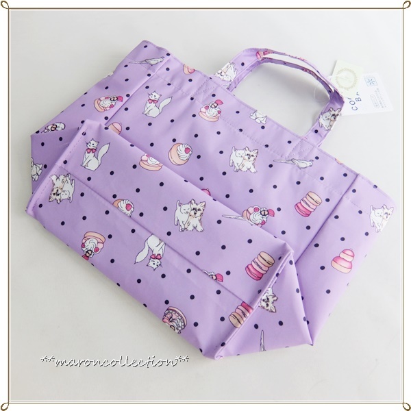 未使用 * ラデュレ * トートバッグ 保冷バッグ * パープル_画像4
