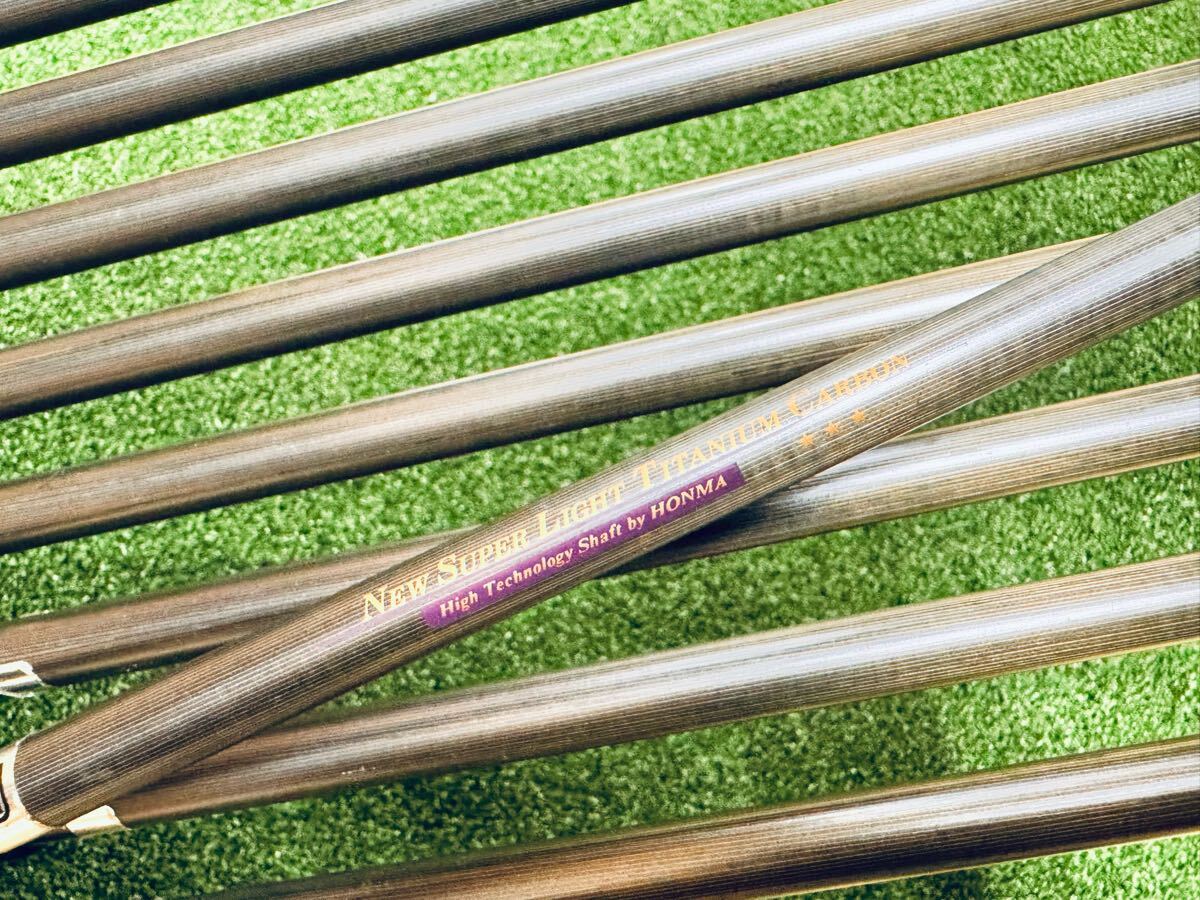 ホンマゴルフ ホンマ アイアンセット 606 H&F (黒七宝