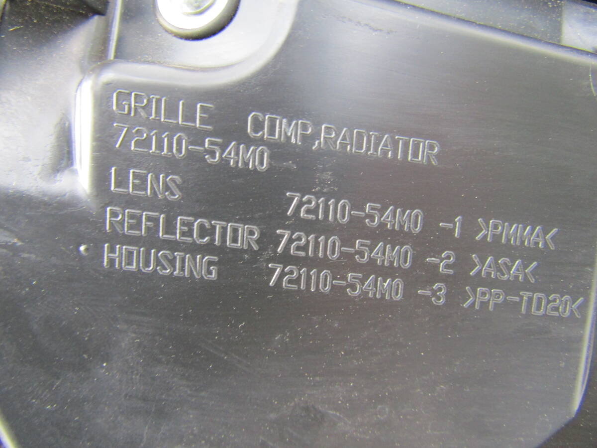 MA15S/MA15S ソリオ 純正 フロント グリル 72110-54M0 ._画像9