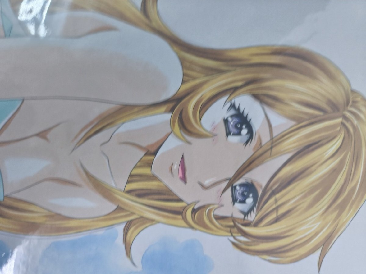 かわらじま晃 直筆イラスト 森雪 サイン 色紙 かわらじま晃 直筆イラスト 森雪 サイン 色紙 かわらじま晃