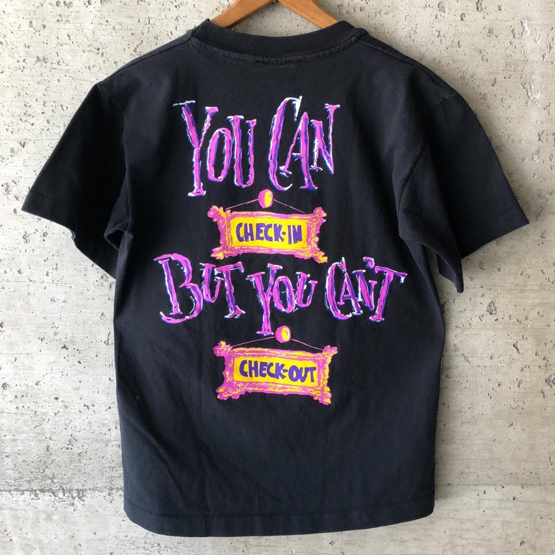 XZ219 90s tower ob Teller twilight Zone футболка Disney б/у одежда Vintage официальный черный S
