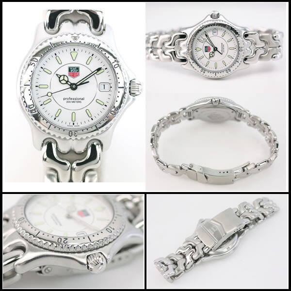 iko- ломбард TAG Heuer * редкий браслет / dial новый товар заменен cell серии WG1212-0 Professional мужской RY7374