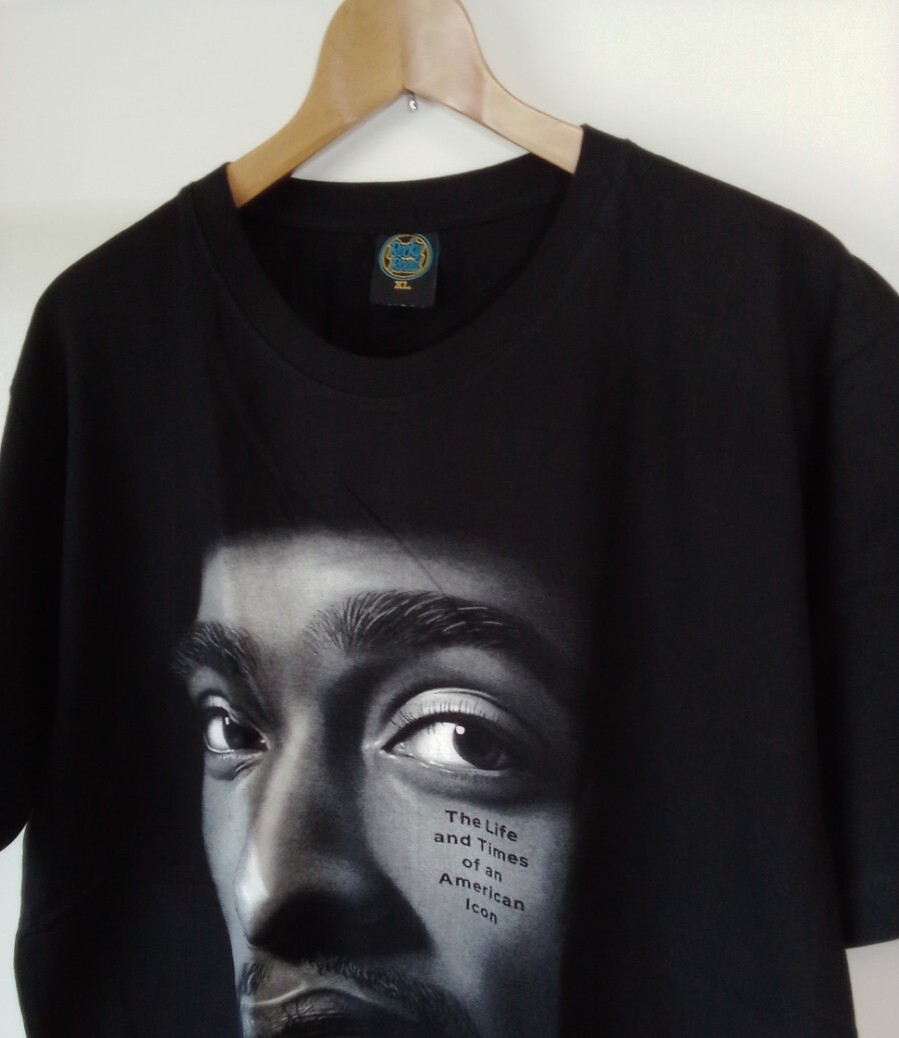 TUPAC 2PAC トゥパック バンドTシャツ(XL)コ53