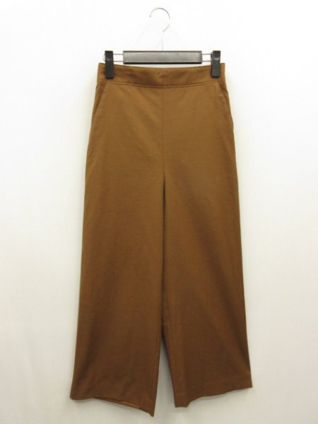 マカフィー MACPHEE ★ 定価￥17600(稅込) コットン レーヨン ストレッチ セミ ワイド クロップド パンツ ★ サイズ32(5號)
