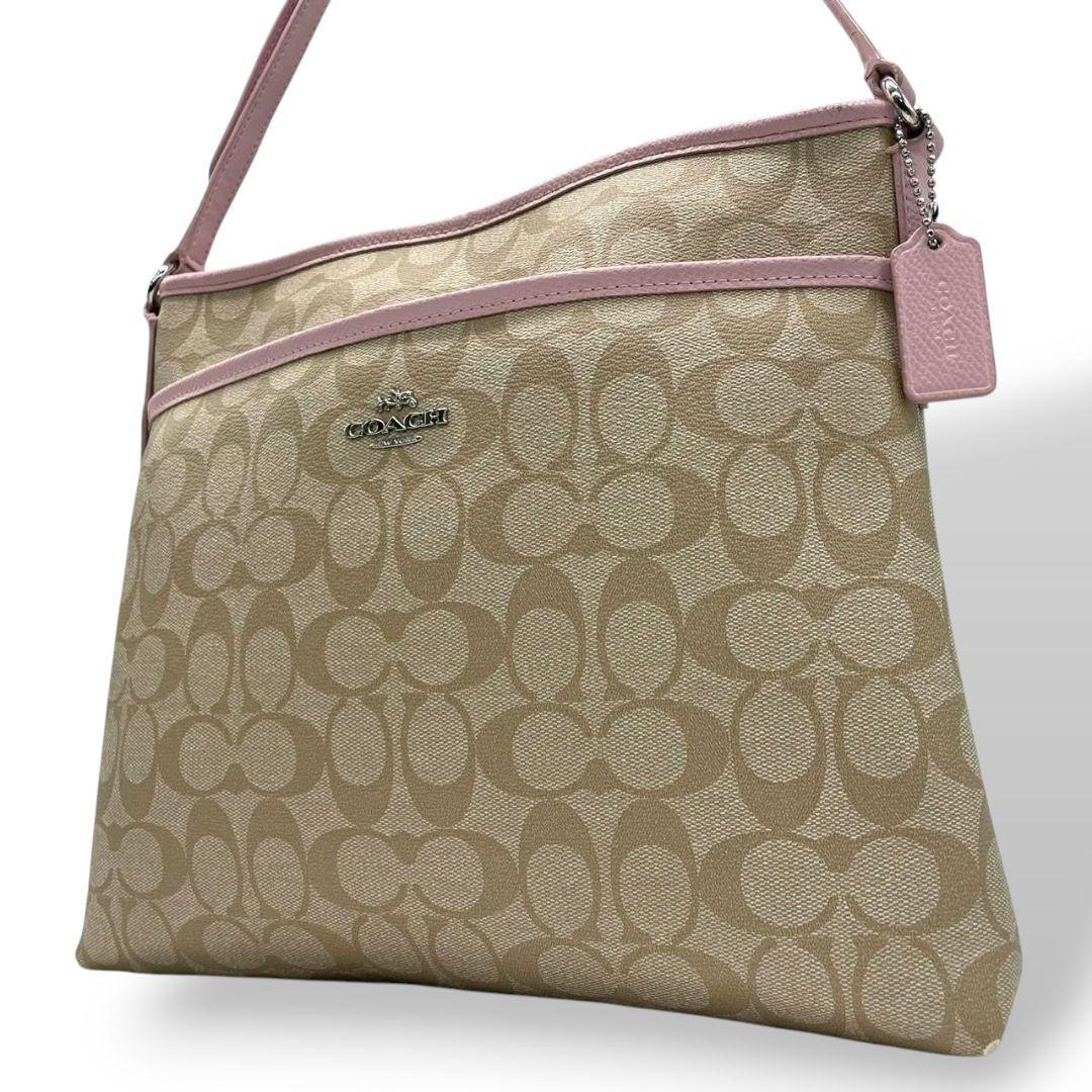 コーチ　ショルダーバッグ　シグネチャー　PVC　COACH　34938　u12