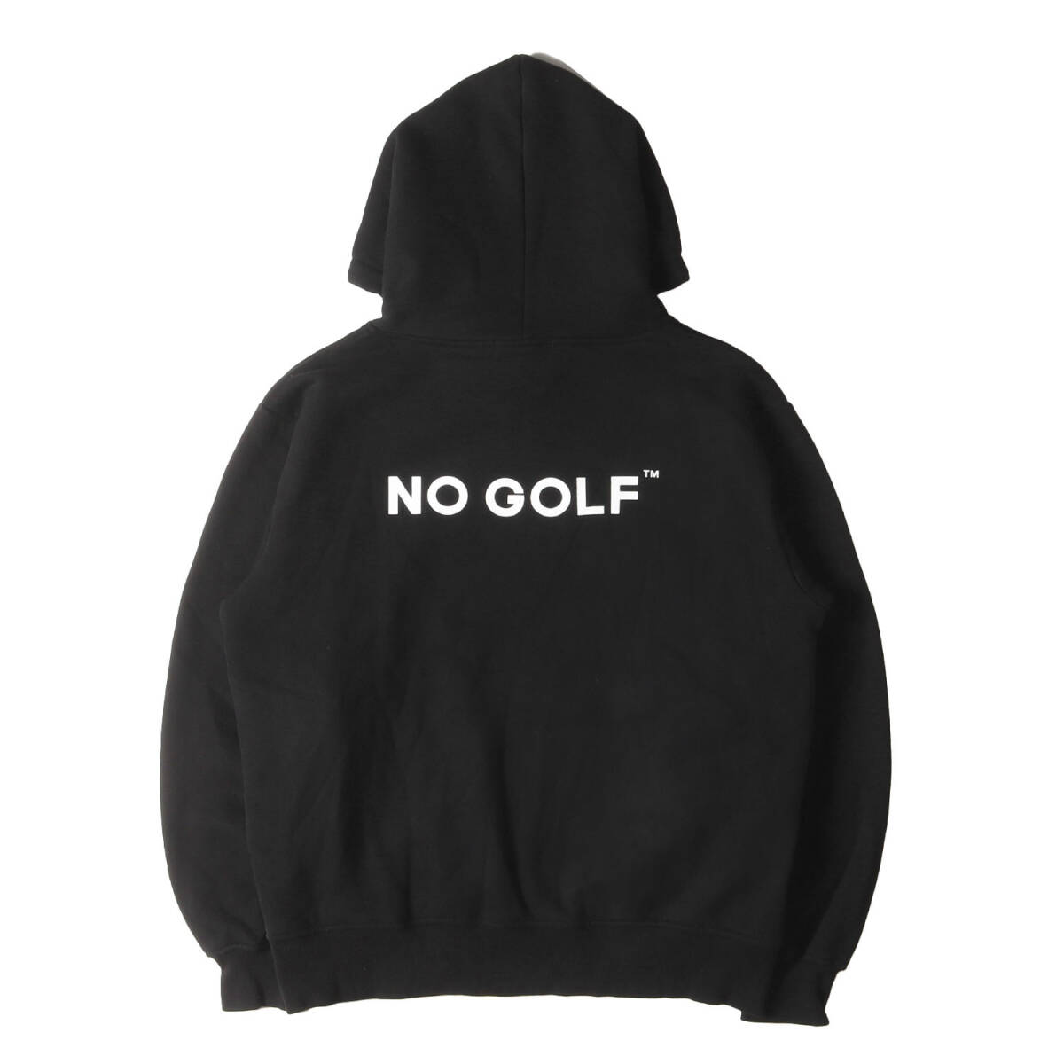 NO COFFEE ノーコーヒー パーカー サイズ:M / 23AW CLUBHAUS ロゴ スウェット パーカー (NO GOLF SWEAT HOODIE) / 里起毛 / ブラック