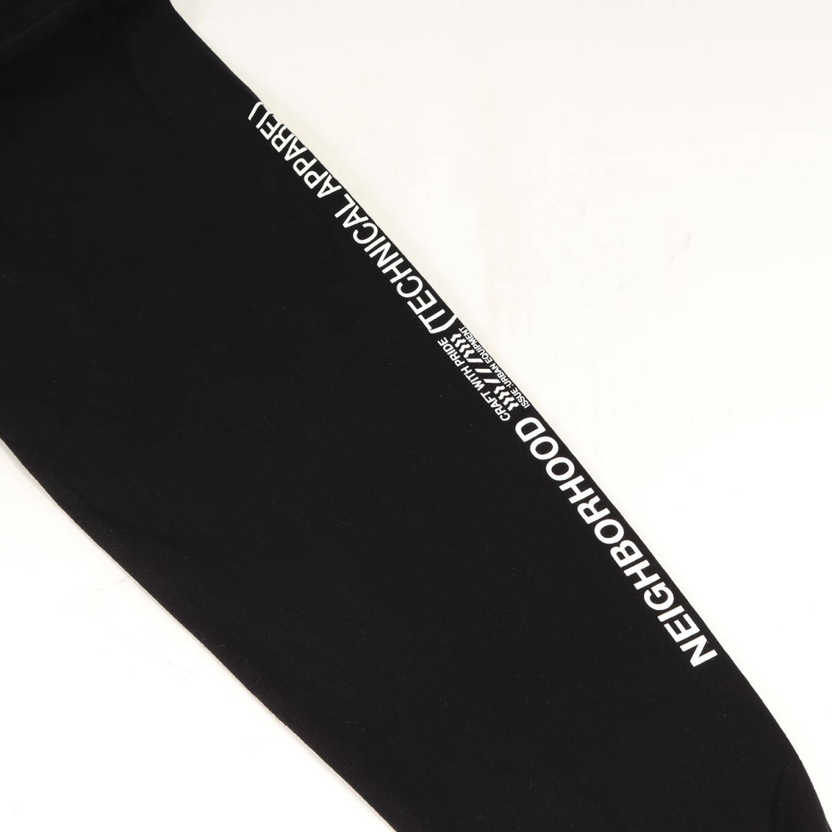 NEIGHBORHOOD ネイバーフッド Tシャツ サイズ:XXL / ブランドロゴ ロングスリーブ Tシャツ / ブラック 黒 / トップス カットソー