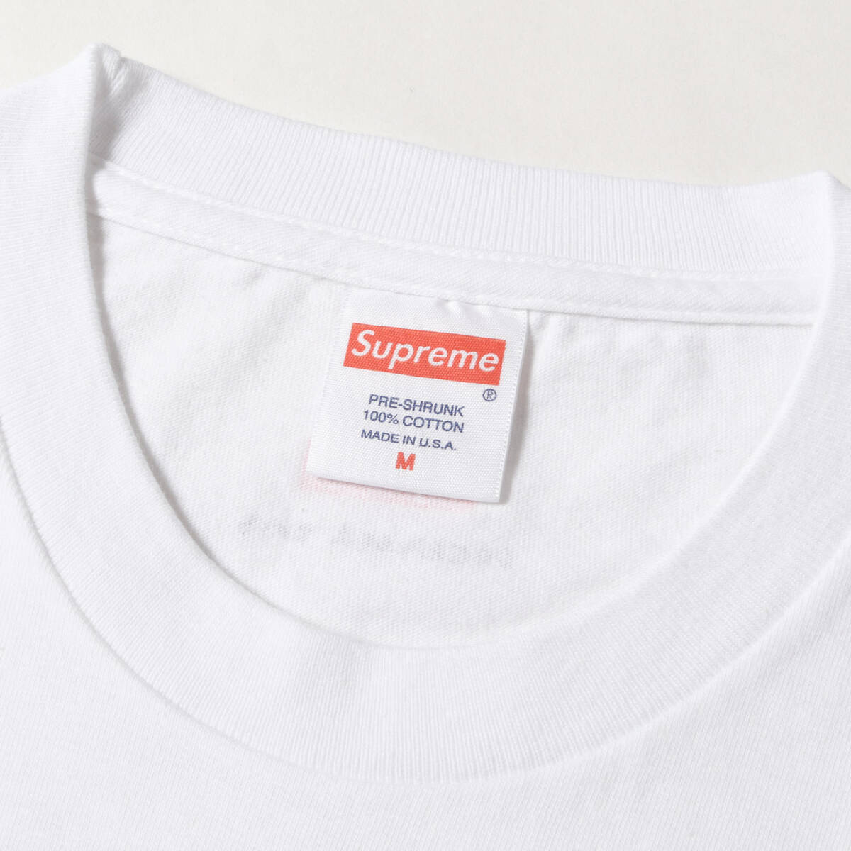 Supreme Supreme футболка размер :M / Рождество модель вырез лодочкой футболка (Merry Xmas Tee) / белый / tops cut and sewn 
