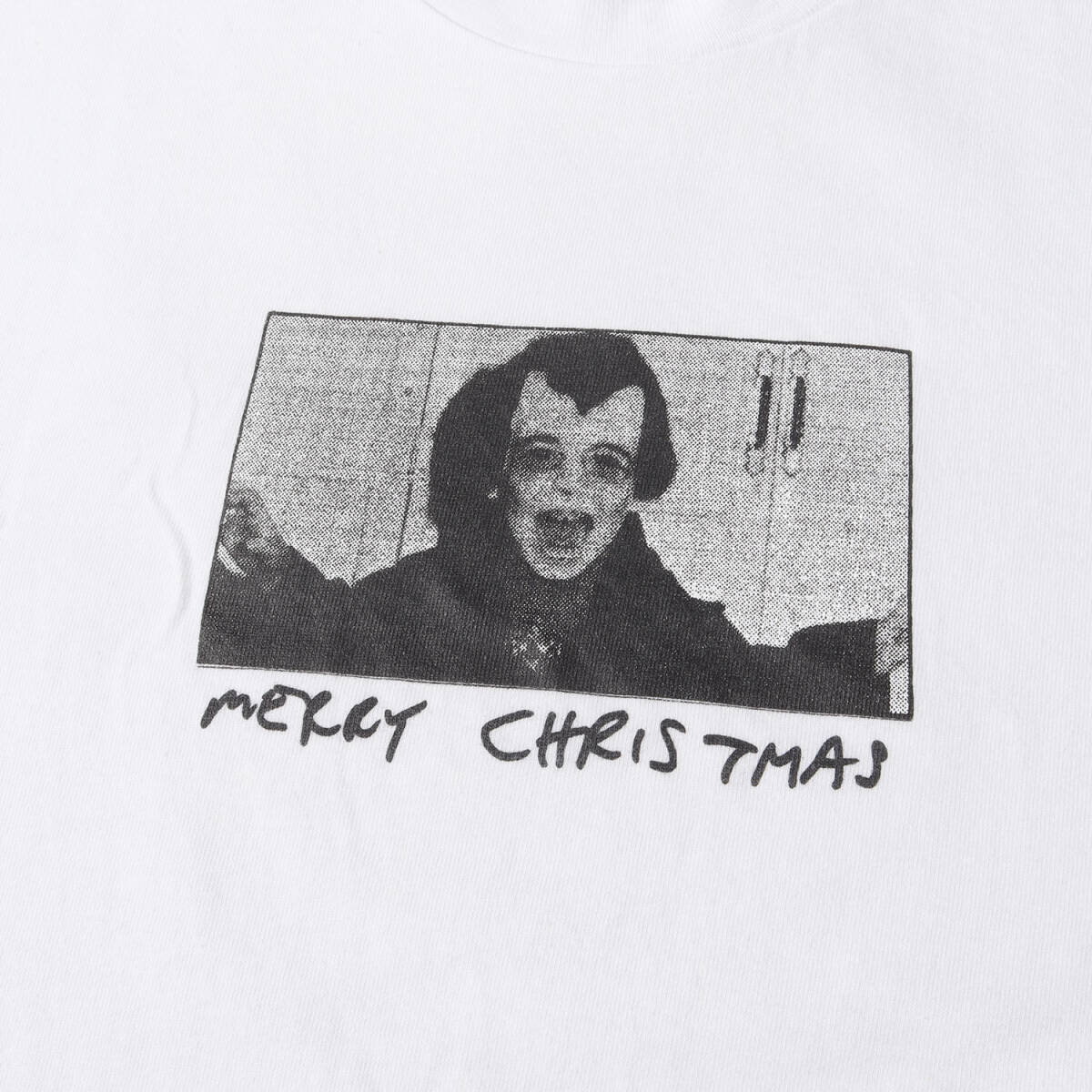 Supreme Supreme футболка размер :M / Рождество модель вырез лодочкой футболка (Merry Xmas Tee) / белый / tops cut and sewn 