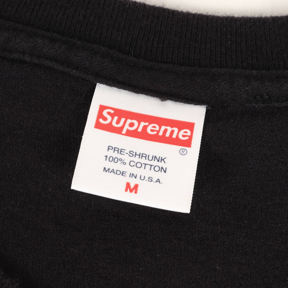 [ прекрасный товар ]Supreme Supreme футболка размер :S / 20SS осветлитель обработка бренд Logo вырез лодочкой футболка (Nueva York S/S Top) черный 
