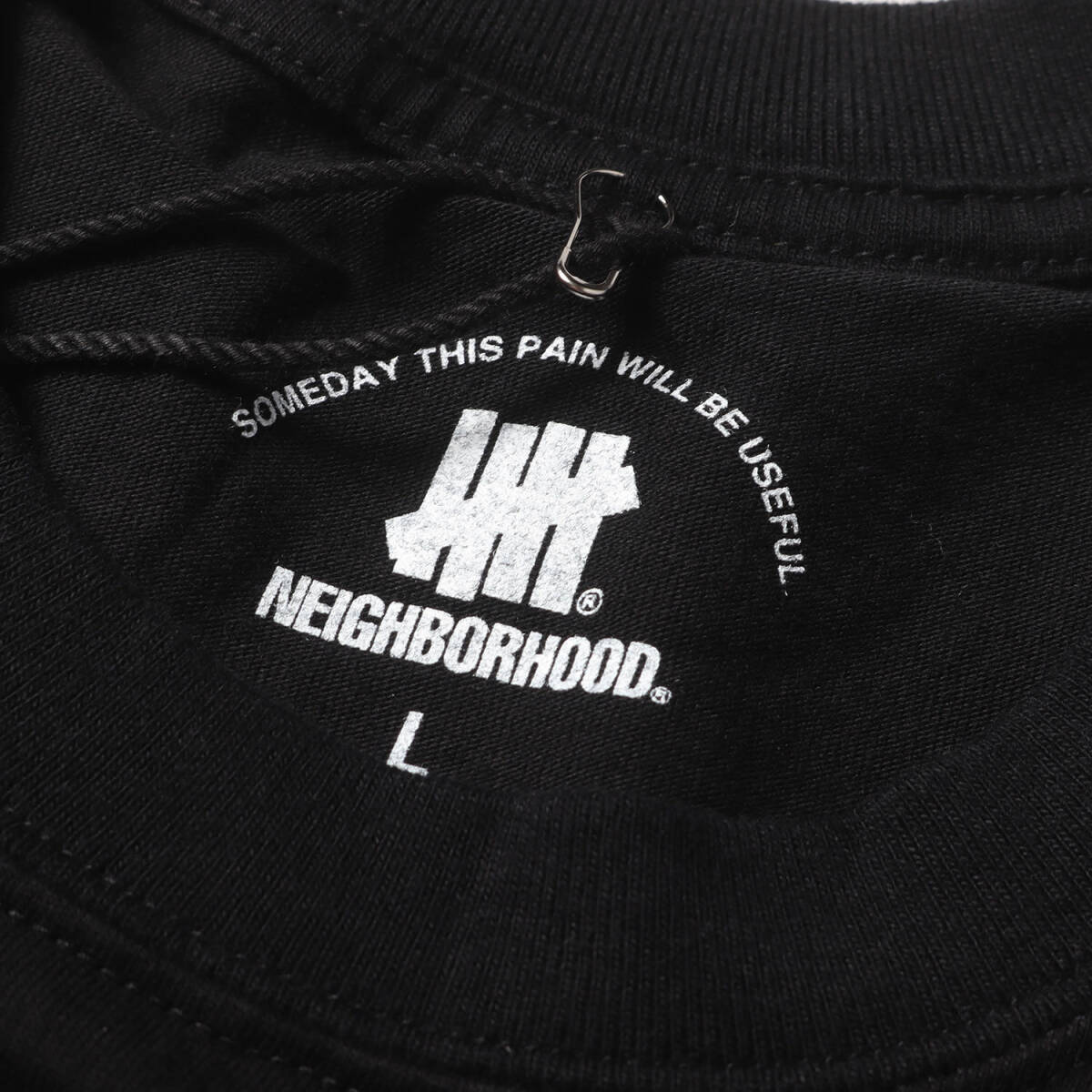 【新品】NEIGHBORHOOD ネイバーフッド Tシャツ サイズ:L / 21SS UNDEFEATED グラフィック Tシャツ (NHUF-4 / C-TEE. SS) / ブラック