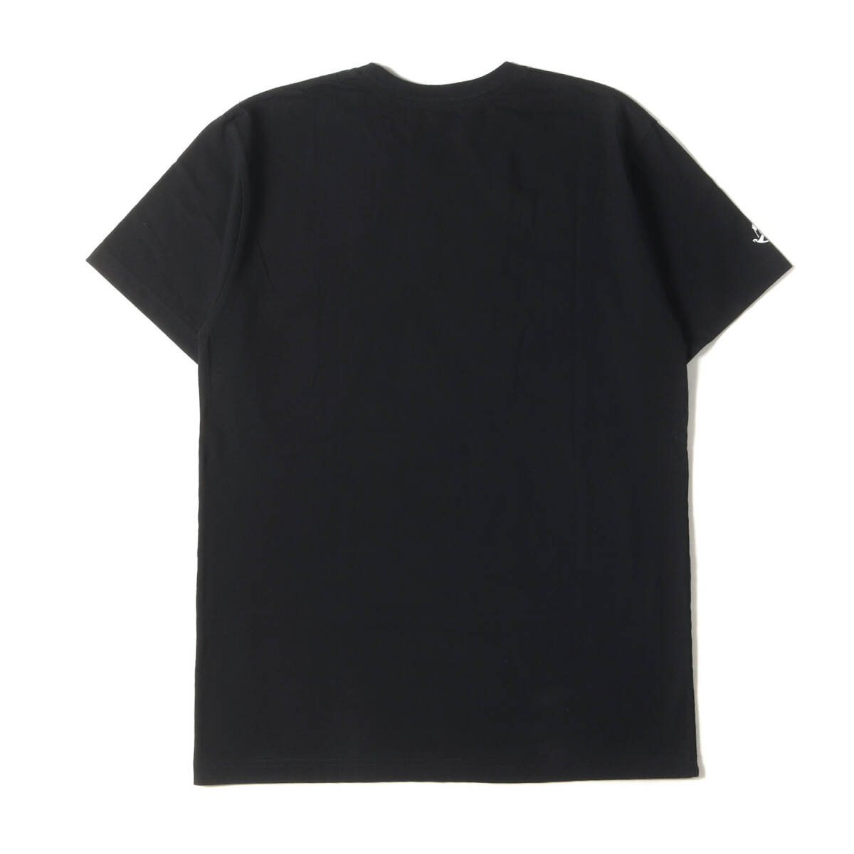 【美品】NEIGHBORHOOD ネイバーフッド Tシャツ サイズ:M / ブランドロゴ クルーネック Tシャツ / ブラック / トップス カットソー