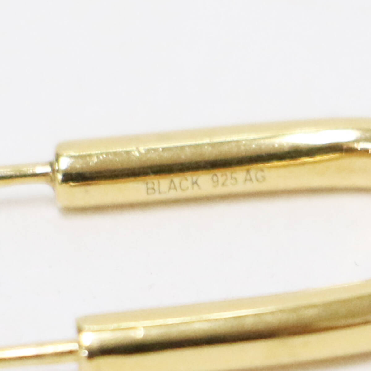 MARIA BLACK マリアブラック オーバル フープ ピアス / Chance Earring / 片耳用 / SV925 K18コーティング / ゴールド / アクセサリー