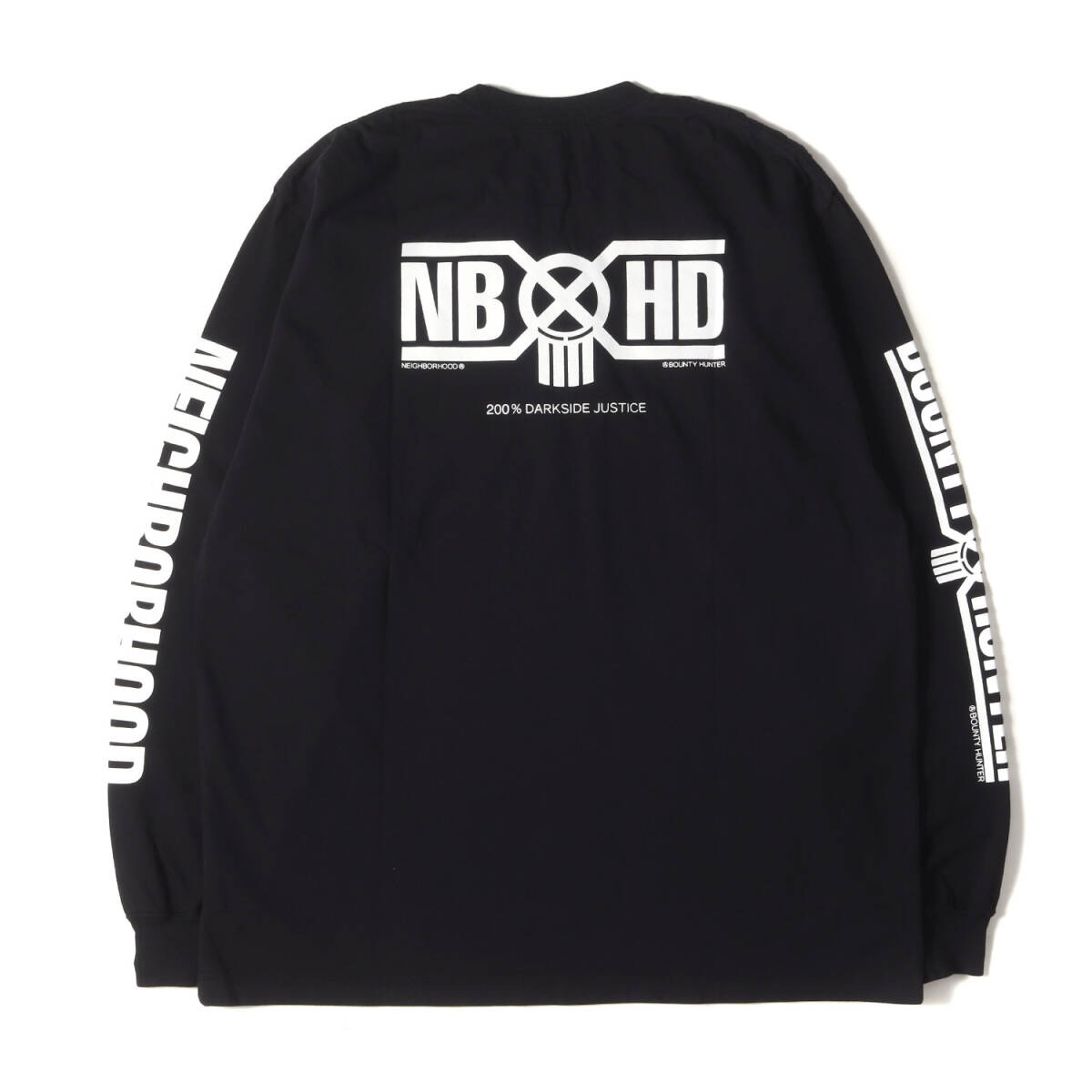 【新品】NEIGHBORHOOD ネイバーフッド Tシャツ サイズ:L / 25SS BOUNTY HUNTER ロングスリーブ Tシャツ (TEE LS-2) / ブラック_画像1