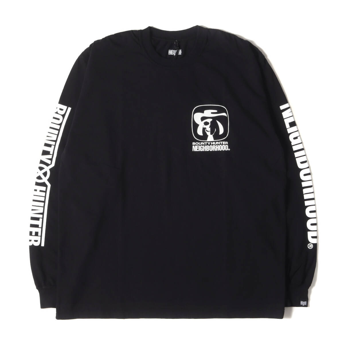 【新品】NEIGHBORHOOD ネイバーフッド Tシャツ サイズ:L / 25SS BOUNTY HUNTER ロングスリーブ Tシャツ (TEE LS-2) / ブラック_画像2