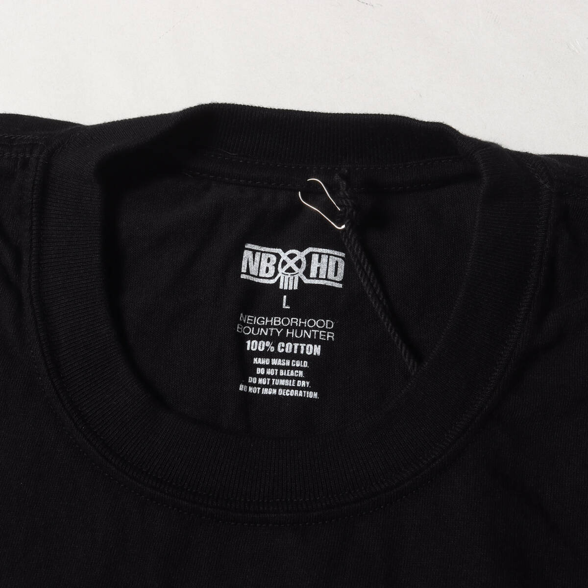 【新品】NEIGHBORHOOD ネイバーフッド Tシャツ サイズ:L / 25SS BOUNTY HUNTER ロングスリーブ Tシャツ (TEE LS-2) / ブラック_画像3