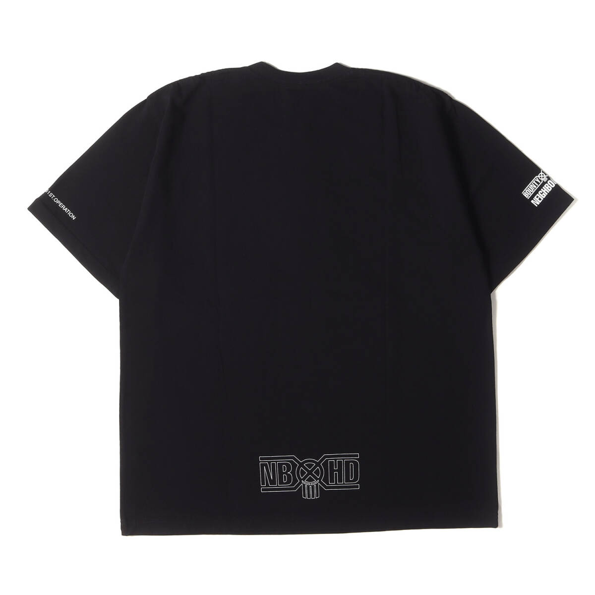 【新品】NEIGHBORHOOD ネイバーフッド Tシャツ サイズ:L / 25SS BOUNTY HUNTER グラフィック クルーネック Tシャツ (TEE SS-2) / ブラック