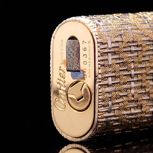 1円~【おたからや】◇Cartier(カルティエ)18Kガスライター/総 1円~【おたからや】◇Cartier(カルティエ)18Kガスライター/総