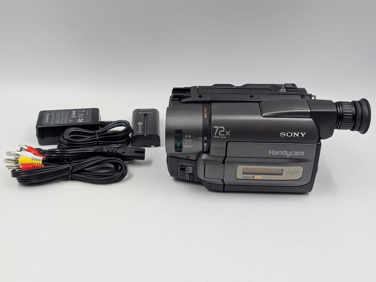 SONY ソニー 8mm テープ ビデオカメラ CCD-TRV45 2