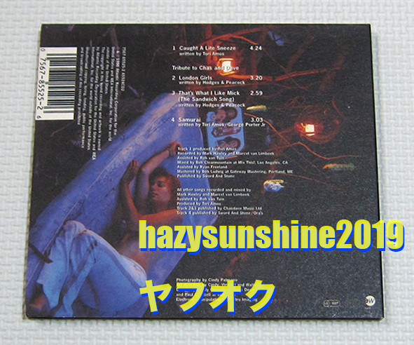 トーリ・エイモス TORI AMOS LIMITED EDITION PICTURE CD SINGLE CAUGHT A LITTLE SNEEZE BOYS FOR PELE_画像2