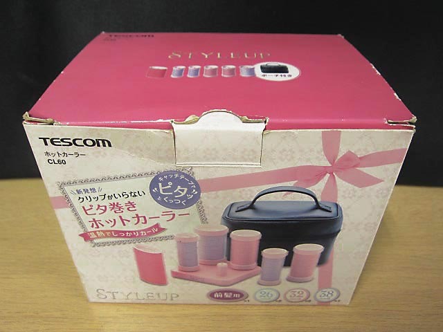 TESCOM テスコム ホットカーラー 前髪用 海外OK CL60 【M】