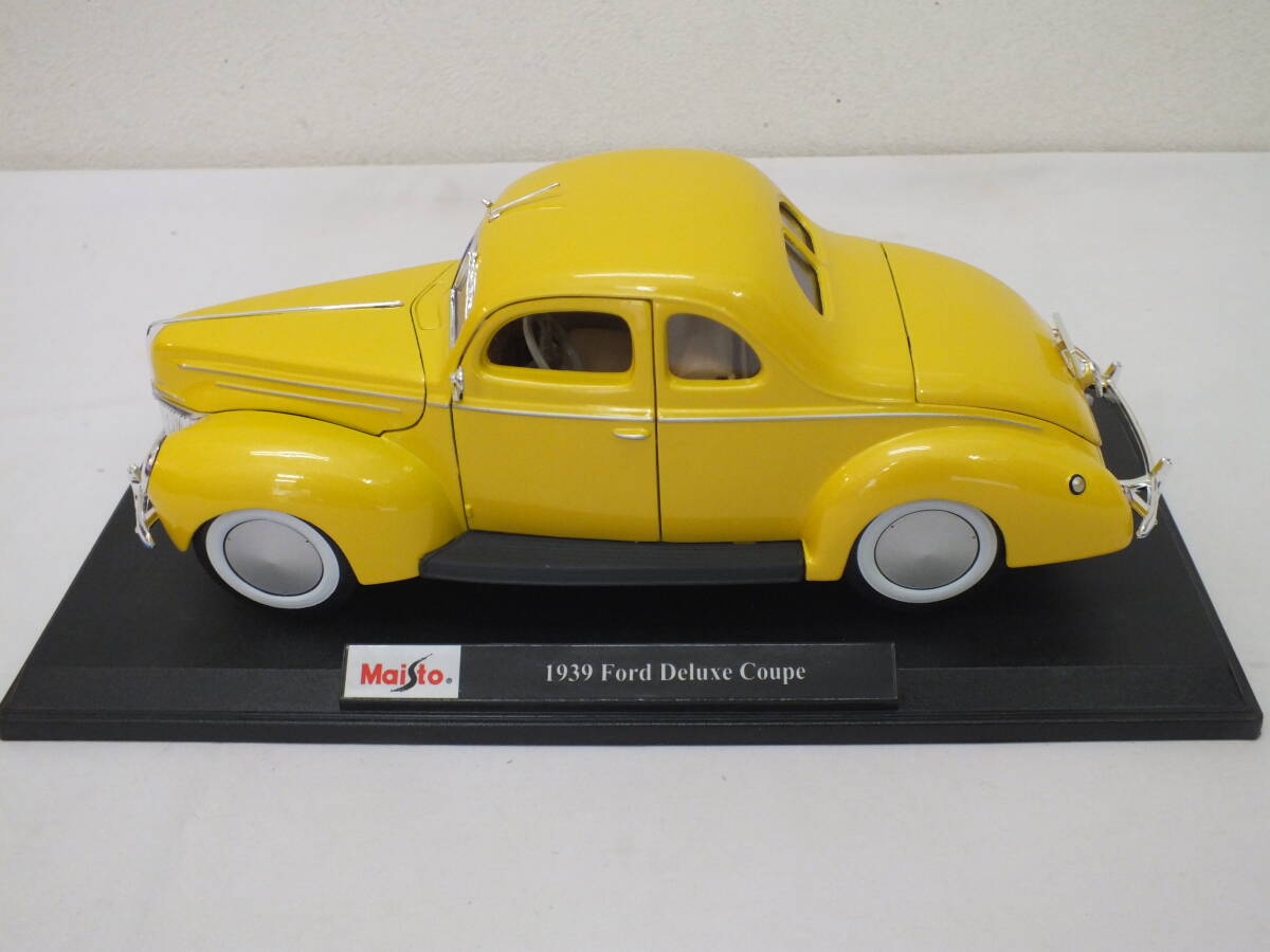 ★Maisto マイスト 1/18 1939 Ford Deluxe Coupe★（5602）