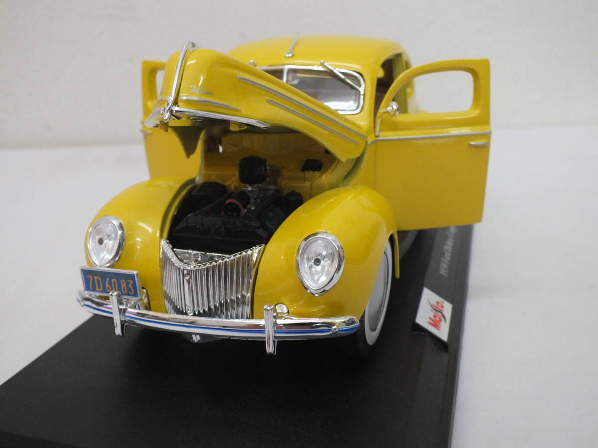 ★Maisto マイスト 1/18 1939 Ford Deluxe Coupe★（5602）