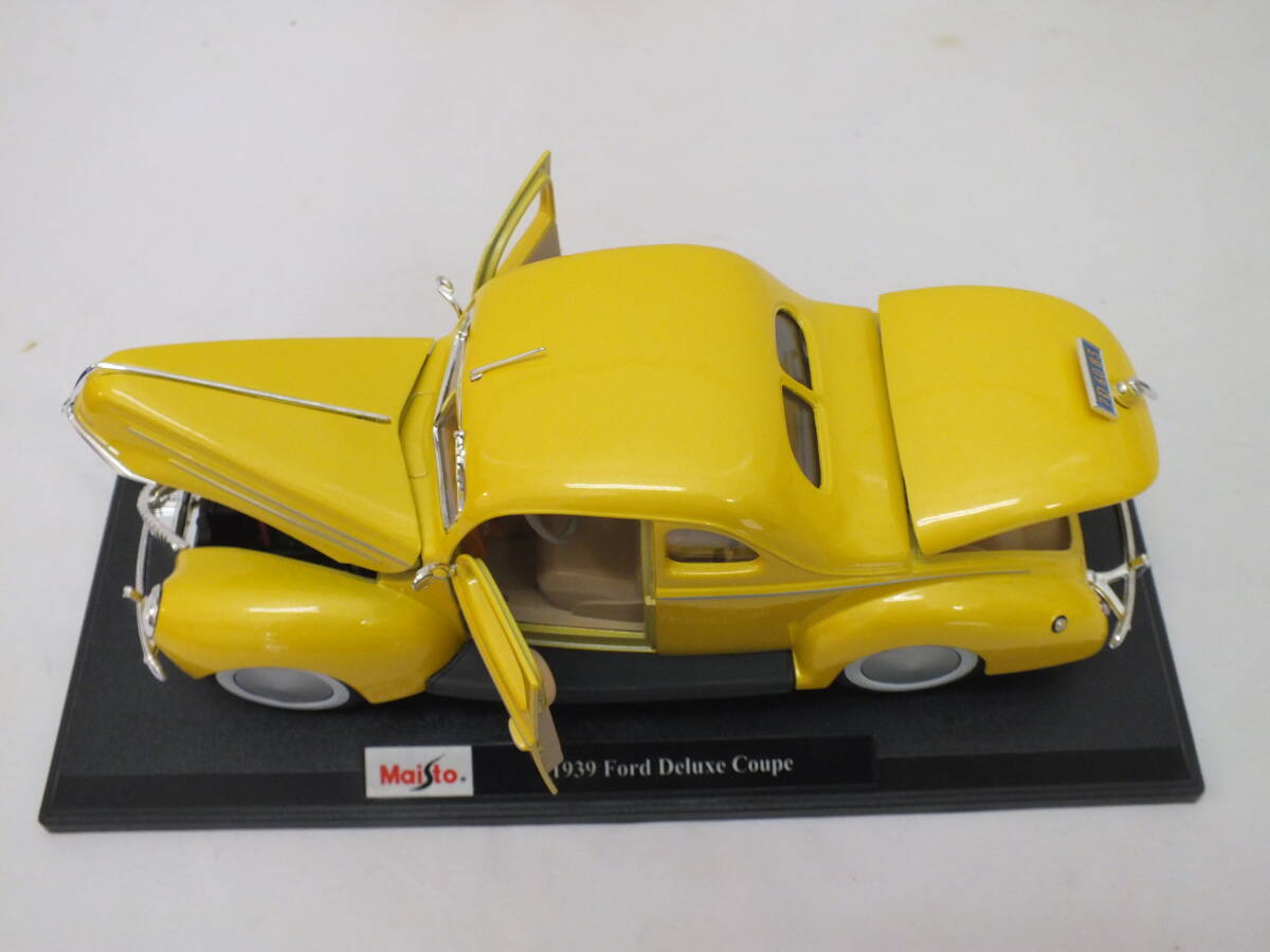 ★Maisto マイスト 1/18 1939 Ford Deluxe Coupe★（5602）