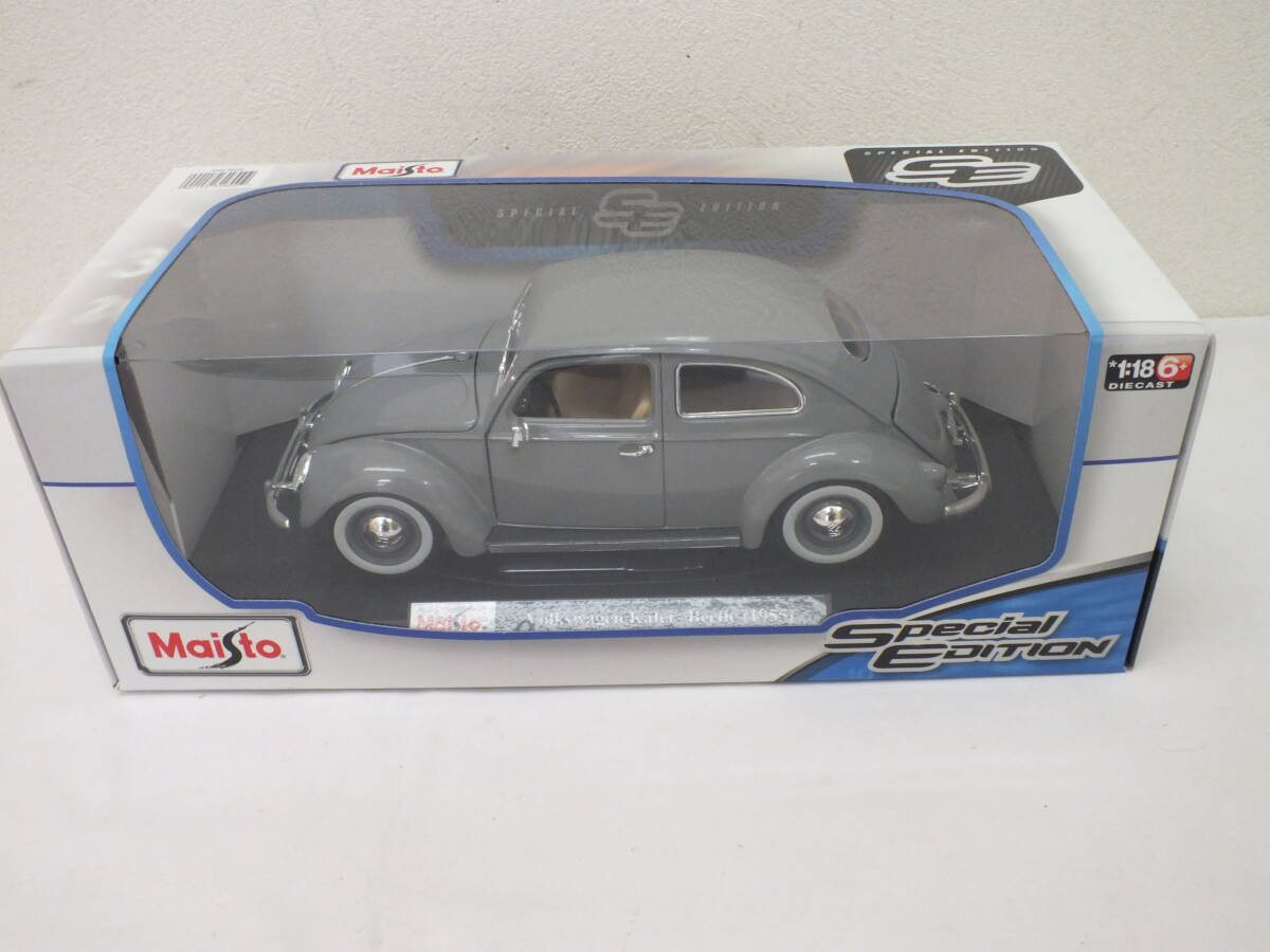 ★Maisto マイスト 1/18 Volkswagen Kafer Beetle 1955★（5603）