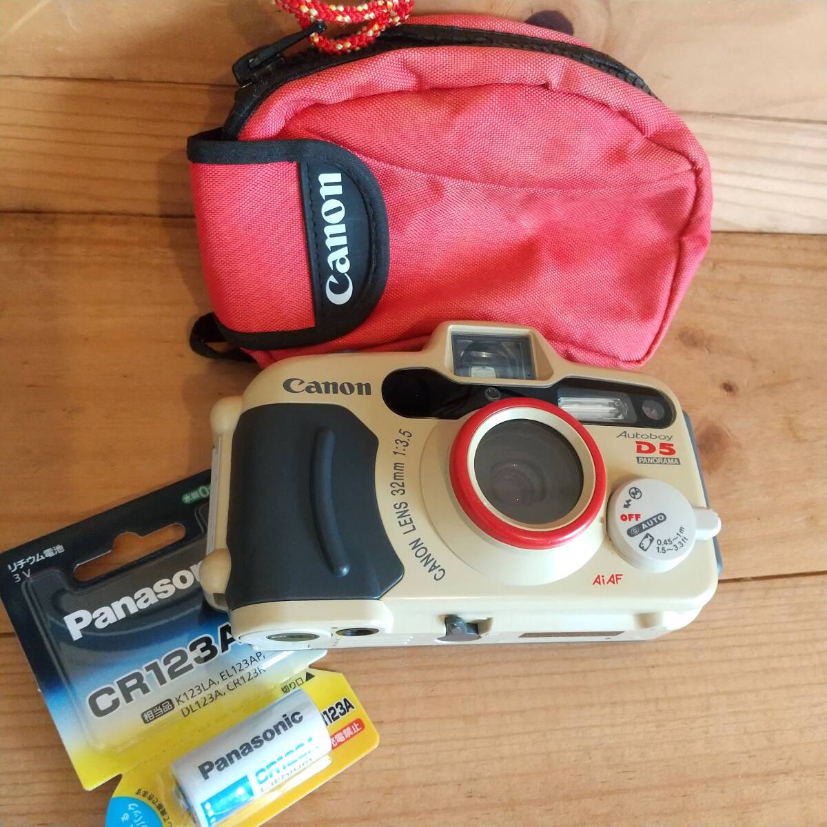 Canon Autoboy D5 動作良好 ケース付 キャノン オートボーイ