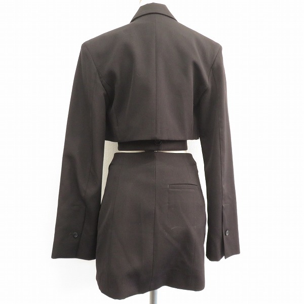 JACQUEMUS ジャックムス ジャケット テーラード 変形 ロング ロゴボタン a925756