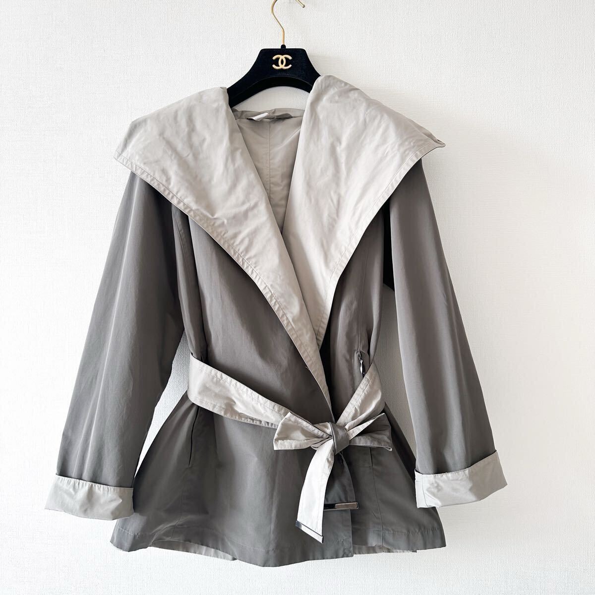 アウトレット★Max Mara★mirko リバーシブルジャケット Max Mara RAINWEAR /リバーシブルジャケット マウンテンパーカー