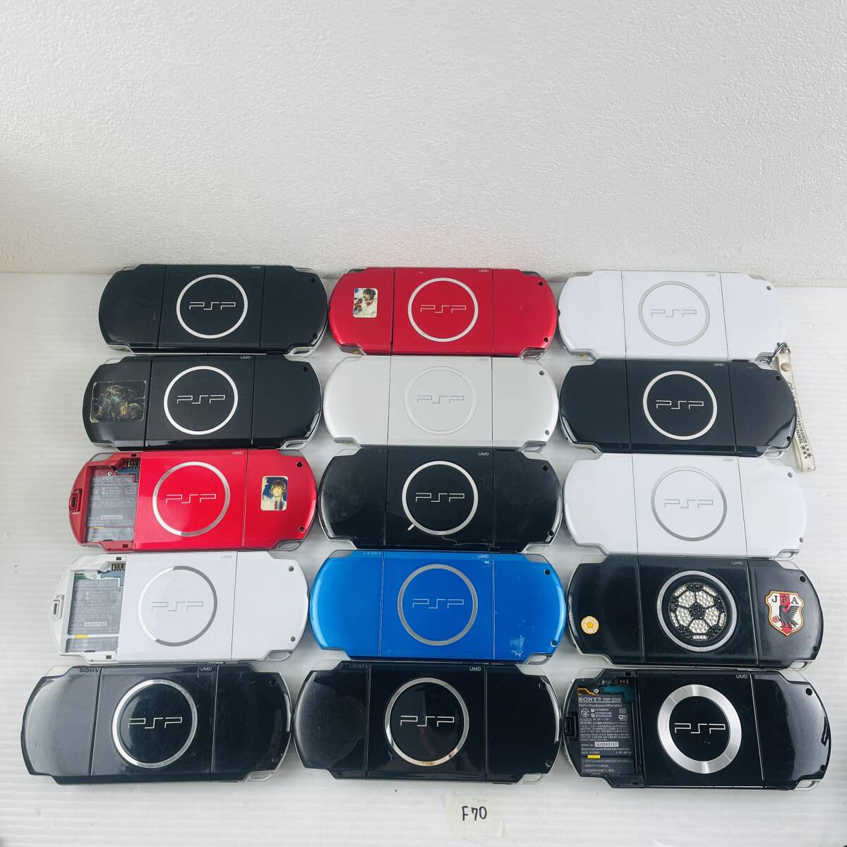 (ヤ)F70【本體まとめ】PSP 2000 1臺 3000 14臺 まとめ PlayStation Portable プレイステーションポータブル 攜帯型ゲーム機(jī) 第6世代