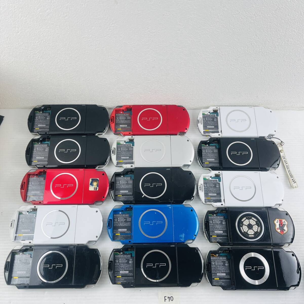 (ヤ)F70【本體まとめ】PSP 2000 1臺 3000 14臺 まとめ PlayStation Portable プレイステーションポータブル 攜帯型ゲーム機(jī) 第6世代