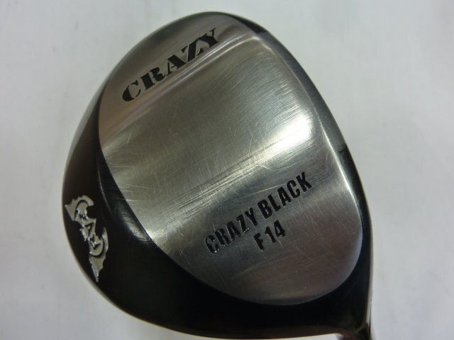 【中古品】CRAZY BLACK フェアウェイウッド FUBUKI TM5 シャフト(リシャフト) 番手:F14 フレックス:S リグリップ その他