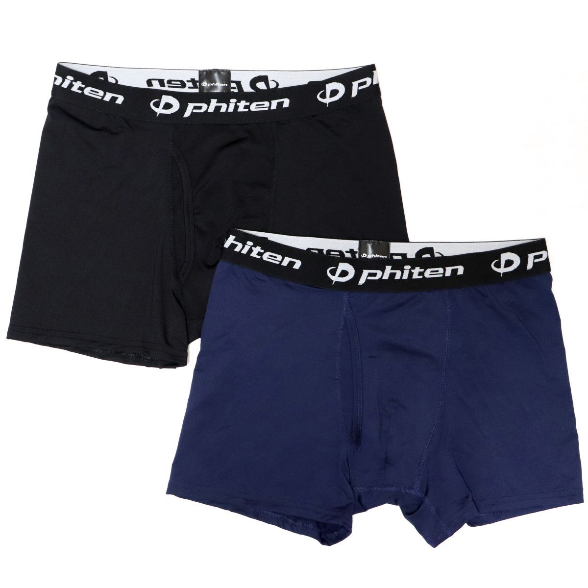 ★ファイテン Phiten 新品 メンズ アクアチタン 下著 ボクサーブリーフ パンツ 2枚セット SET Lサイズ [SM24A6452-L] 一 WEA★QWER★