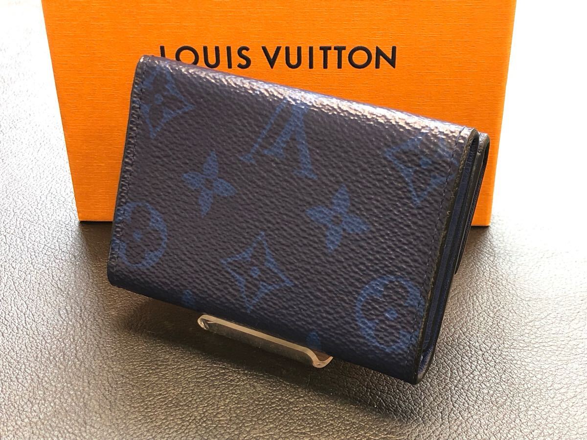 LOUIS VUITTON ルイヴィトン モノグラム　タイガラマ　ディスカバリー コンパクトウォレット 三つ折り財(cái)布