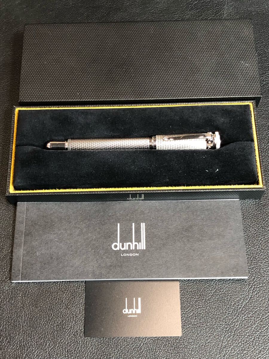 DUNHILL ダンヒル　センチュリーマン　ボールペン　シルバー　箱付き　綺麗です！