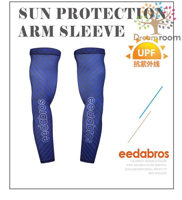 99％UVカット！EEDA デザインアームカバー F-064【S】サポーター 腕カバー 日焼け 紫外線防止 吸汗速干 スポーツ 乗馬 ゴルフ
