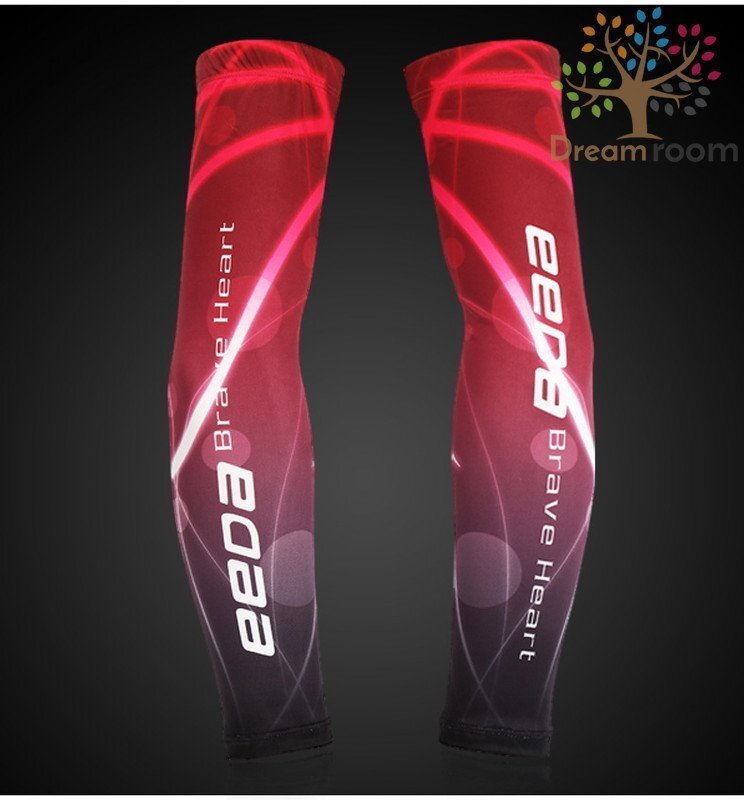 99％UVカット！EEDA デザインアームカバー F-063【M】サポーター 腕カバー 日焼け 紫外線防止 吸汗速干 スポーツ 乗馬 ゴルフ