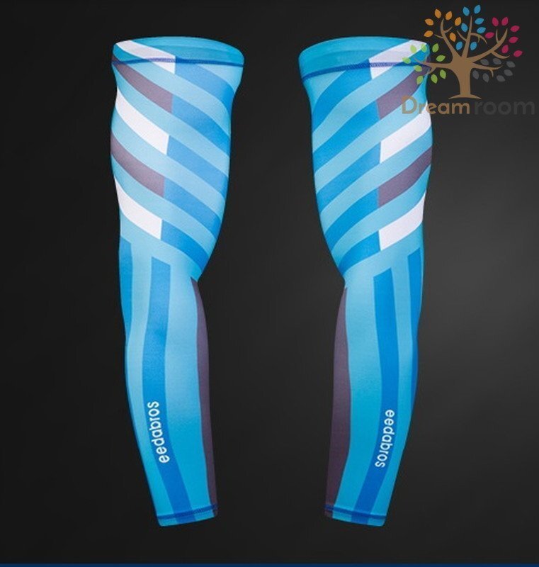 99％UVカット！EEDA デザインアームカバー F-071【M】サポーター 腕カバー 日焼け 紫外線防止 吸汗速干 スポーツ 乗馬 ゴルフ