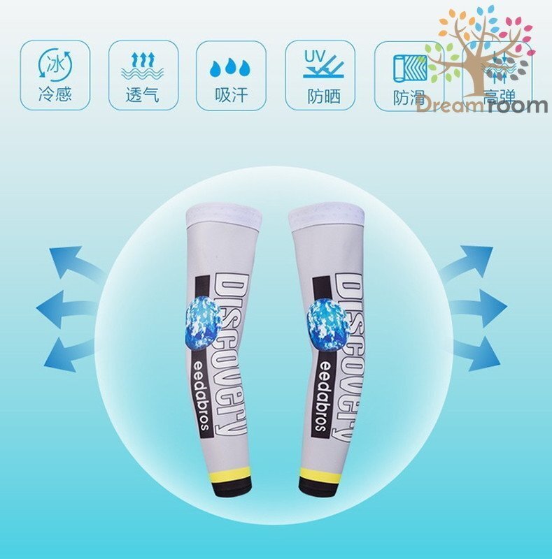 99％UVカット！EEDA デザインアームカバー F-088【L】サポーター 腕カバー 日焼け 紫外線防止 吸汗速干 スポーツ 乗馬 ゴルフ