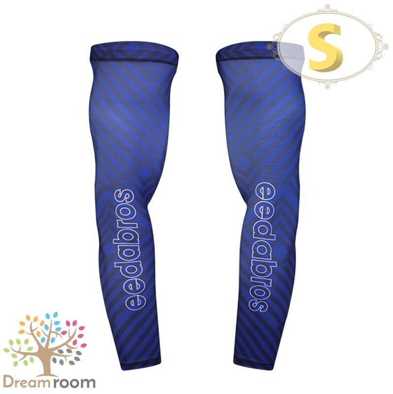 99％UVカット！EEDA デザインアームカバー F-064【S】サポーター 腕カバー 日焼け 紫外線防止 吸汗速干 スポーツ 乗馬 ゴルフ