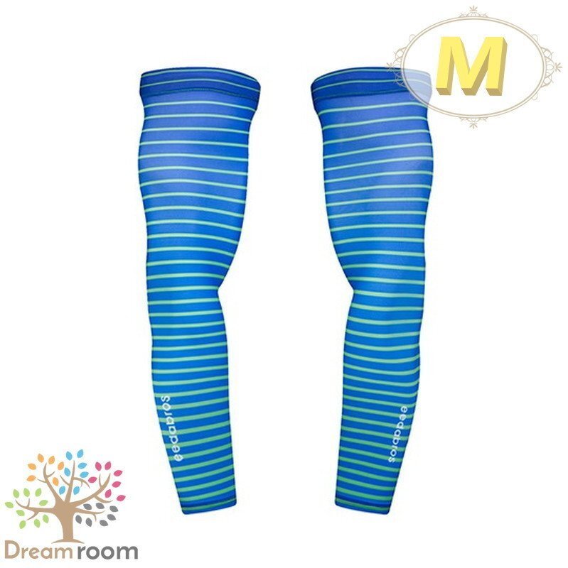 99％UVカット！EEDA デザインアームカバー F-084【M】サポーター 腕カバー 日焼け 紫外線防止 吸汗速干 スポーツ 乗馬 ゴルフ