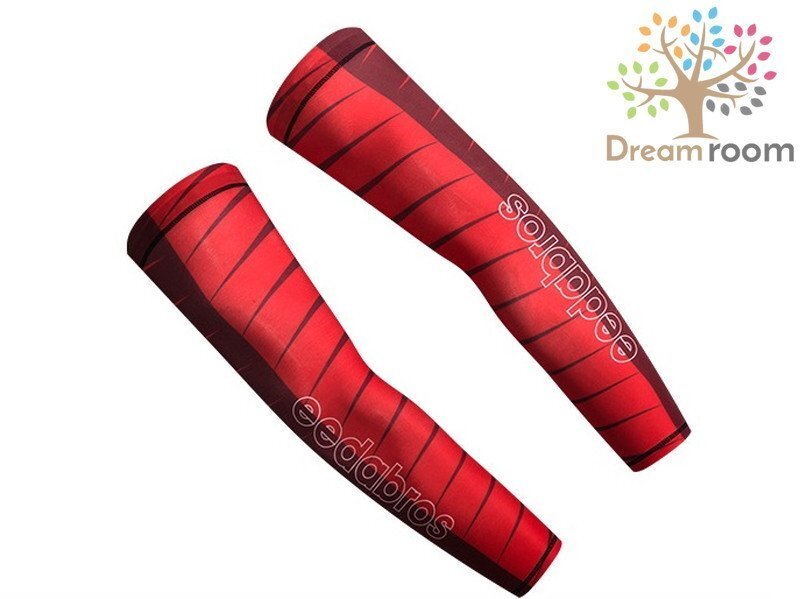 99％UVカット！EEDA デザインアームカバー F-090【S】サポーター 腕カバー 日焼け 紫外線防止 吸汗速干 スポーツ 乗馬 ゴルフ