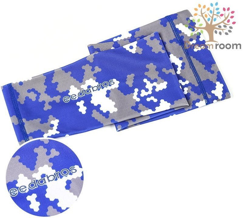 99％UVカット！EEDA デザインアームカバー F-072【M】サポーター 腕カバー 日焼け 紫外線防止 吸汗速干 スポーツ 乗馬 ゴルフ