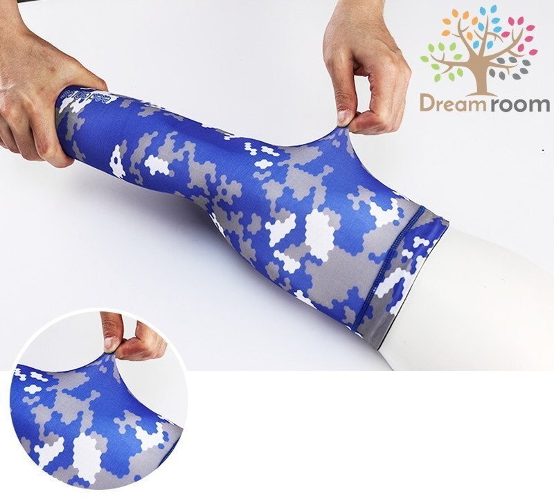 99％UVカット！EEDA デザインアームカバー F-072【M】サポーター 腕カバー 日焼け 紫外線防止 吸汗速干 スポーツ 乗馬 ゴルフ