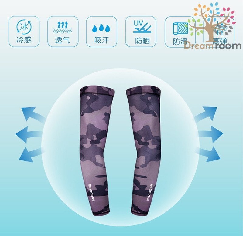 99％UVカット！EEDA デザインアームカバー F-073【M】サポーター 腕カバー 日焼け 紫外線防止 吸汗速干 スポーツ 乗馬 ゴルフ