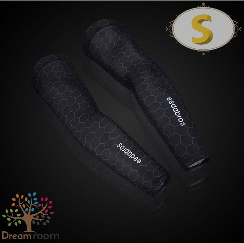 99％UVカット！EEDA デザインアームカバー F-040【S】サポーター 腕カバー 日焼け 紫外線防止 吸汗速干 スポーツ 乗馬 ゴルフ