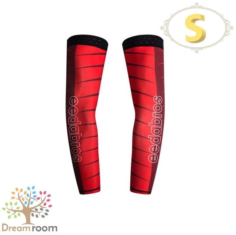 99％UVカット！EEDA デザインアームカバー F-090【S】サポーター 腕カバー 日焼け 紫外線防止 吸汗速干 スポーツ 乗馬 ゴルフ